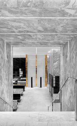 Marble as resonance for architecture and design