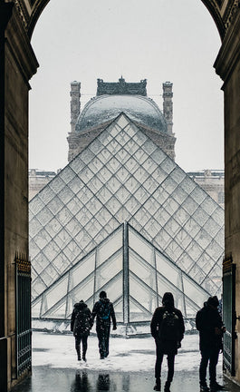Through the Louvre’s Crystals